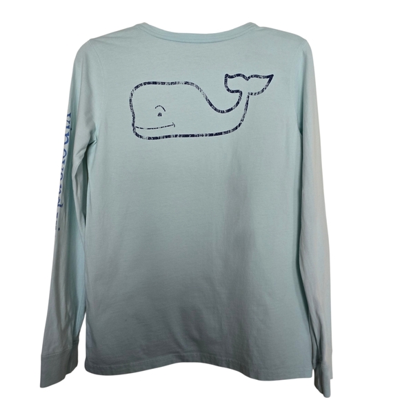 Vineyard Vines Tops - Vineyard Vines Womens Blue Whale Long Sleeve T Shirt